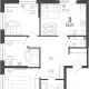 3-комн. квартира, 76.17 м², 8/24 этаж фото 0