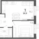 1-комн. квартира, 39.90 м², 2/15 этаж фото 0