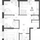 3-комн. квартира, 76.17 м², 11/24 этаж фото 0