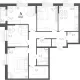4-комн. квартира, 99.10 м², 12/15 этаж фото 0