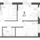 3-комн. квартира, 67.70 м², 11/15 этаж фото 0