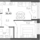 1-комн. квартира, 33.80 м², 21/24 этаж фото 0