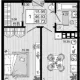 1-комн. квартира, 46.93 м², 2/8 этаж фото 5