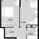2-комн. квартира, 37.30 м², 17/18 этаж фото 4