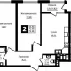 2-комн. квартира, 70.46 м², 17/18 этаж фото 0