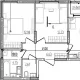 3-комн. квартира, 52.46 м², 8/9 этаж фото 0