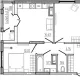 2-комн. квартира, 53.93 м², 2/18 этаж фото 0