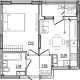 1-комн. квартира, 33.54 м², 4/9 этаж фото 0