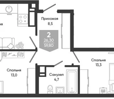 3-комн. кв.