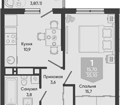 1-комн. кв.