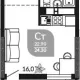 3-комн. квартира, 53.70 м², 18/23 этаж фото 3
