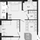 4-комн. квартира, 96 м², 1/23 этаж фото 0