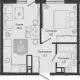 2-комн. квартира, 38.60 м², 20/24 этаж фото 0