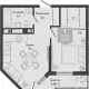 2-комн. квартира, 40.80 м², 24/24 этаж фото 0