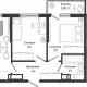 3-комн. квартира, 48.80 м², 22/24 этаж фото 0