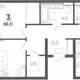 4-комн. квартира, 82.60 м², 15/15 этаж фото 0