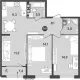 3-комн. квартира, 65.90 м², 16/18 этаж фото 3