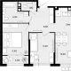 3-комн. квартира, 60.20 м², 8/9 этаж фото 0