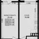 1-комн. квартира, 53.46 м², 6/8 этаж фото 0