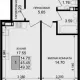 1-комн. квартира, 45.45 м², 6/8 этаж фото 0