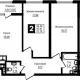 2-комн. квартира, 70.91 м², 8/18 этаж фото 0