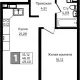 1-комн. квартира, 46.01 м², 3/9 этаж фото 0