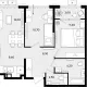 3-комн. квартира, 59.90 м², 2/9 этаж фото 0